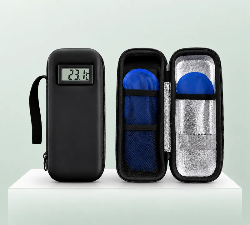 Peptide Travelbag Gekoeld – Koeltas voor Pennen, leeg productfoto