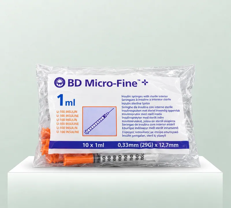 Verbruiksset 1 ml voor laboratoriumgebruik